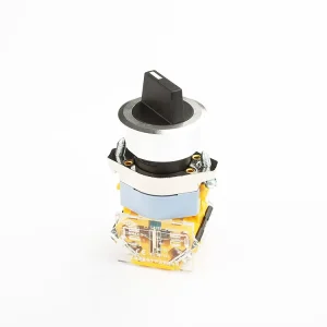 LA133 Series 22mm IP40 10A 380V 2 Position Rotary Selector Switch
