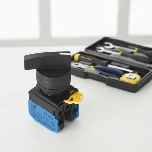 LA36M XB 22MM Plastic Selector Switch 2 3 Position Black Red Green Handle IP40 250V 10A Instrument Industrial Automation