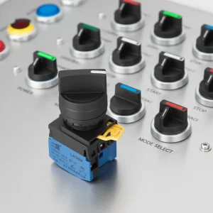 LA36M Y 22MM Rotary Key-lock Selector Switch Position Customize 10A High Current 250VAC Instrument for Authorization Operation