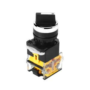 LA38 11X2 2 Position 3 Position Stay Put Selector Switch Self locking Self resert 22mm 10A 440V with Knob