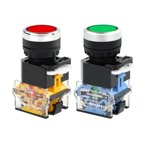 LA38 Push Button Switch Self-locking and Self-resetting 22MM Momentary Push Button Switches