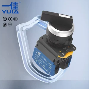 LA38M XB 22MM Selector Switch 2 Position 3 Position Select button Black Red Green Handle For Industrial Automation Machinery