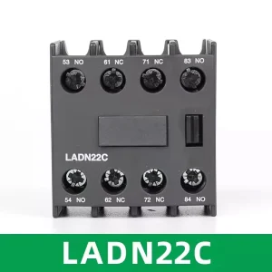 LADN11 Magnetic AC Contactor Automation Auxiliary Contact DIN Rail Mounting Panel Modular Single Phase 50/60Hz Industrial