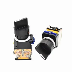 LAY50-22B-11X 22mm Selector Button Common Knob Momentary Self-reset or Maintained Latch Self-lock LA38-11X Rotary Switch