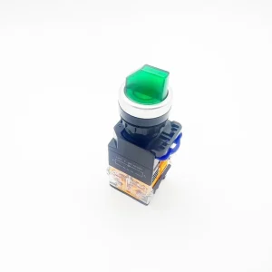 LAY50 22D 11XD 22mm Illuminated Selector Button Knob Momentary Self reset or Maintained Latch LA38 11X 6~380V Rotary Switch