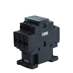 LC1D Series 32A 24VAC Coil 50 60Hz 3 Phase ABS Material Black Industrial AC Contactor