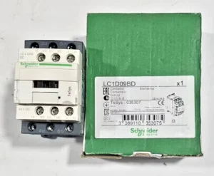 LC1D09BD CONTACTOR 25A 5HP COIL 24VDC