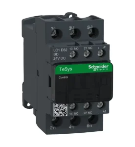 LC1D32BDC TeSys D Contactor 32A 24VDC LC1D32BD AC Contactor