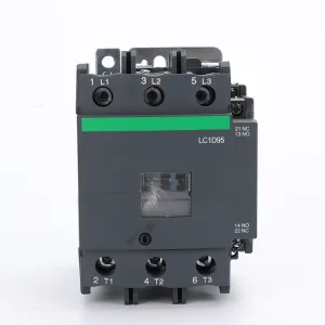 LC1D95 Low Voltage Three Phase AC Contactor 380V 50 60Hz 25A Rail Mount Electromagnetic 12 24V AC
