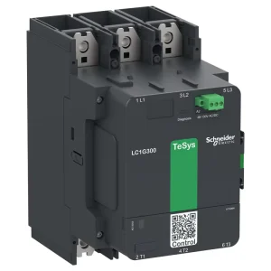 LC1G AC Contactor Giga Contactor 3P (3NO) AC-3 440V 410A 100-250V Coil LC1G410KUEC