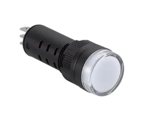 LD16-16SS 16mm LED Indicator Light Customizable Color IP65 40000 Hours AC DC 24V 110V 220V Industrial Control Panel