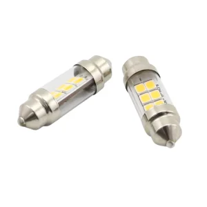 LED Bulb Wide Voltage Festoon 10V 48VDC 31mm 36mm 39mm 42mm Universal Replacement Lamp for Forklift Rv Marine Solar