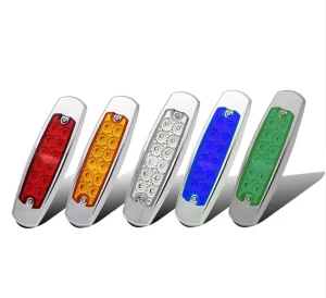 LED Car Trailer Truck Side Marker Indicator Light Clearance Lamp Traffic Warning Light Truck Lighting Systems