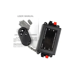 LED Controller Dimmable Single Color with 1 Channel Remote for Smart Home Scene Control