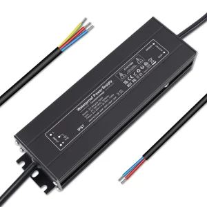 LED Driver 200W 12V 24V DC Low Voltage Transformer Waterproof IP67 LED Power Supply for 24V DC LED Lights