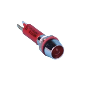 LED Indicator 8mm Lights Red Green Blue Dual Color Optional Metal Housing 12V-220V