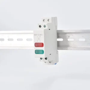 LED Indicator Status Light in Red Yellow Green Made of Plastic IP20 220V 30000 Hours Lifespan