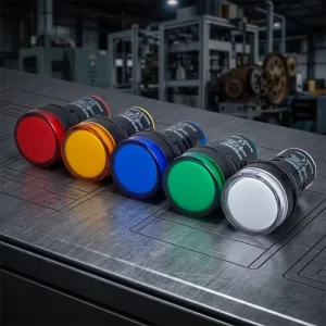 LED Panel Mount Indicator Light Pilot Lamp AD16 22DS 22mm Industrial Signal Lamp AC DC 24V 110V 220V