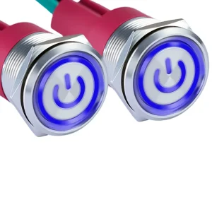 LED Push Button Switch Momentary Latching Press Button Push Button Switch
