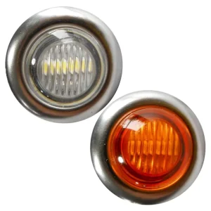LED Round Red Tail Stop Indicator Lamps