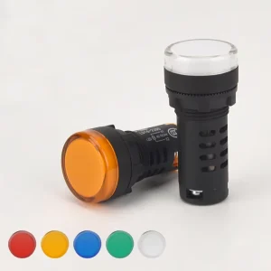 LED Signal Light LD16 Pilot Lamp Indicator Light With AC DC 220V 380V Red Yellow Green Blue White Made Of Plastic