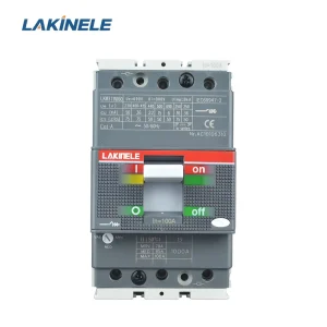 LKM3 100A CM1-125/4300 3P 100A MCCB Thermal Magnetic Molded Case Circuit Breaker 400V 65kA for Solar Inverter VFD