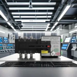 LMS1-100GA 690V 100A Three Phase PC Integration Dual Power Automatic Transfer Changeover Switch Fire Fighting Function 10kA