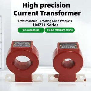 LMZJ Resin Cast Type CT Current Transformer 0.5KV CE Certified Single Phase CT Class 0.5/1.0 Low Voltage Current Transformer