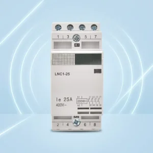 LNC1 25 25A AC Contactor 4P Rated Operating Voltage 220 240V Household Industrial Automation Contactor Switch Module