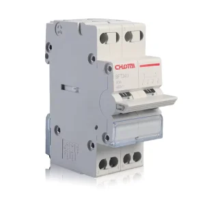 LONG TAI SFT240 2P Industrial Disconnect Switch 40A IP20 Factory Direct 400V PA66 Flame Retardant CE DIN Rail Mount