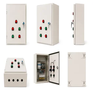 LPZ30 Custom Metal Low Voltage Power Distribution Box IP55 with 6 Sockets