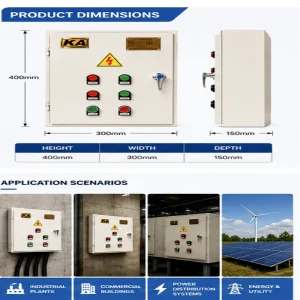 LPZ30 Indoor Distribution Box Bus Bars for Residential Use Efficient Power Splitting for TVs Chargers Electrical