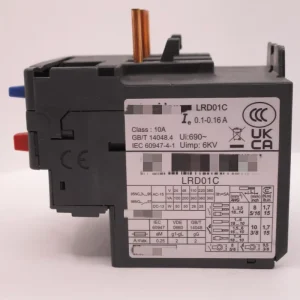 LRD01C 0.1-0.16A New and Original Thermal Overload Relay Manufacturing Supplier With One-year Warranty