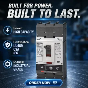 LS MCCB Meets UL489 CSA IEC60947 2 EQ & SQ Nuclear Specs World class Molded case Breaker for Power Distribution 600A 1200A