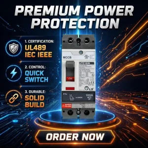 LS MCCB Meets UL489 IEC60947 2 EQ & SQ Nuclear Specs World class Molded case Breaker for Power Distribution 2P 100A 65KA