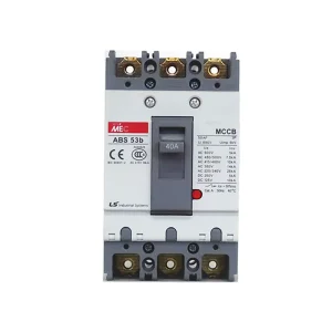 LS MEC Series Molded Case Circuit Breakers ABS63b 3P 30A ABS63b 3P 40A ABS63b 3P 50A ABS63b 3P 60A Breaker