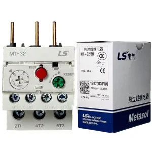 LS MT 32 3H Thermal Overload Relay 9~13A Bimetal Motor Protection Relay Direct Plug in Matched With LS MC Series AC Contactor