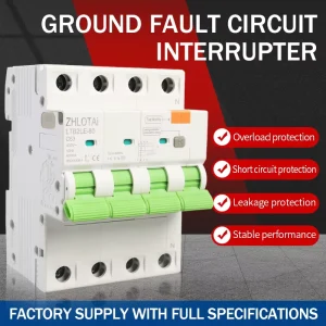LTB2LE 80 Series RCBO 4P 16A 63A 6kA 10kA Copper PA66 Residual Current Circuit Breaker Leakage Overload Short Circuit Protection