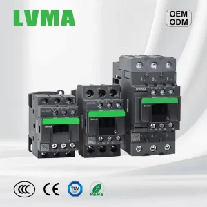 LVMA LC1D T25 1 Phase Four pole AC Contactor 380V 220V 110V 48V 24V 50 60Hz Panel Mount 150A Industrial Automation
