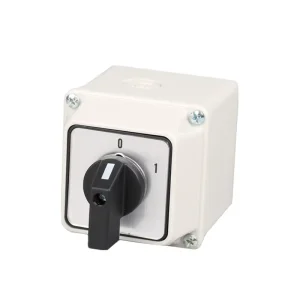LW126 20 3 Industry 500V 20A Universal White Metal Plastic Rotary Selector Push Button Switch with Master