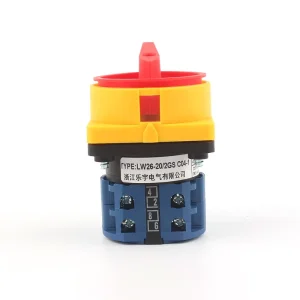 LW26 Series 10A 315A 440V Multi Position Changeover Switch for Motor Control Circuit Transfer