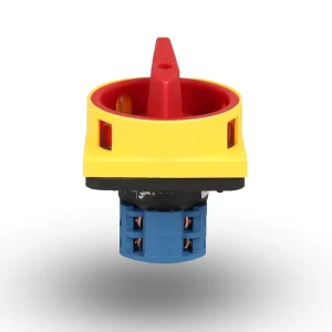 LW26GS 4-Pole 20A 690V Audio Position Selector Electrical Rotary Changeover Switch