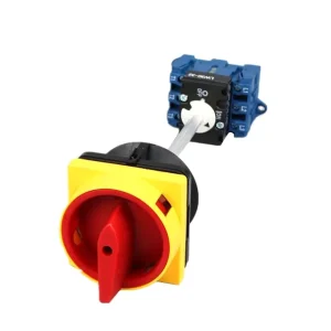 LW30-32 1~12 Positions Rotary Cam Changeover Switch CE ISO9001 Plastic+metal 220V