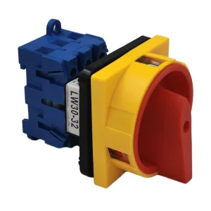 LW30 Series 32A/40A Cam Switch AC Isolator 3P/4P Low Voltage Disconnectors with Din Rail Mounting and On-Off Operation Handle