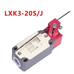 LXK3 Series Limit Travel Switch Zinc Alloy Housing LXK3-20S/J Silver Contact Adjustable Roller Arm Type Self-resetting