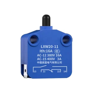 LXW20-11M Micro Switch Blowing Push Plug Type Micro Switch Silver Contact Point