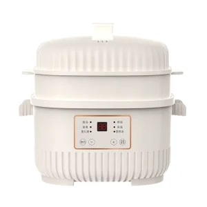 Large Capacity Fully Automatic Electric Stew Pot Waterproof Ceramic Health Preserving Slow Cooker Sous Vide for Bird’s Nest Soup