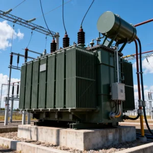 Large Power 3 Phase Transformer with Input Voltages of 35Kv 69Kv 115Kv 132Kv 10Kv 50Hz 60Hz Frequency Output Voltages 380V 440V
