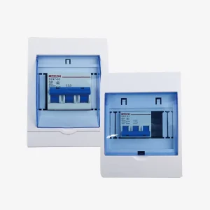 Large Waterproof PZ30 Plastic Control Panel 2 3 and 4 6 Ways Distribution Box MCB Circuit Breaker Equipment