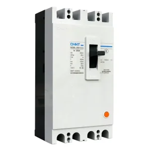 Leakage Protector DZ20L Molded Case Circuit Breaker 400A Three-Phase Four-Wire 4P160A250A Leakage Switch